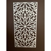 Holzwand Deko Muster Sichtschutzwand Raumteiler Paneel Wildblume Holzwand Deko Muster Sichtschutzwand Raumteiler Paneel Wildblume von martinair007