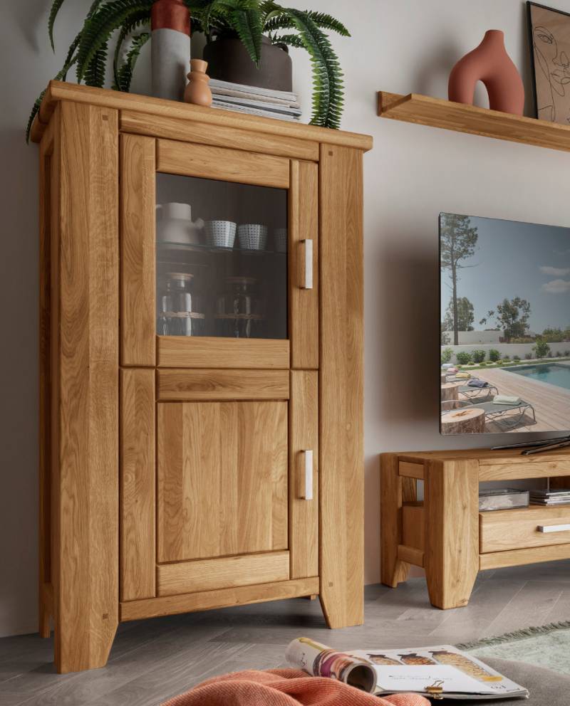 Highboard Loft 40/41 in Wildeicheiche massiv Highboard Loft 40/41 in Wildeicheiche massiv von massive-naturmoebel