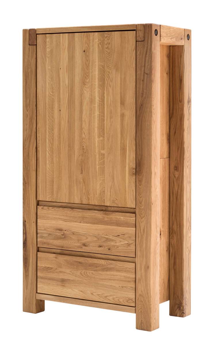 Highboard Woodstock aus massiver Balkeneiche von massive-naturmoebel