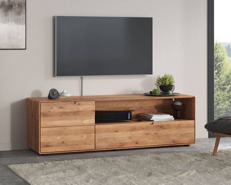 Massivholz Lowboard Donna in Wildeiche von massive-naturmoebel