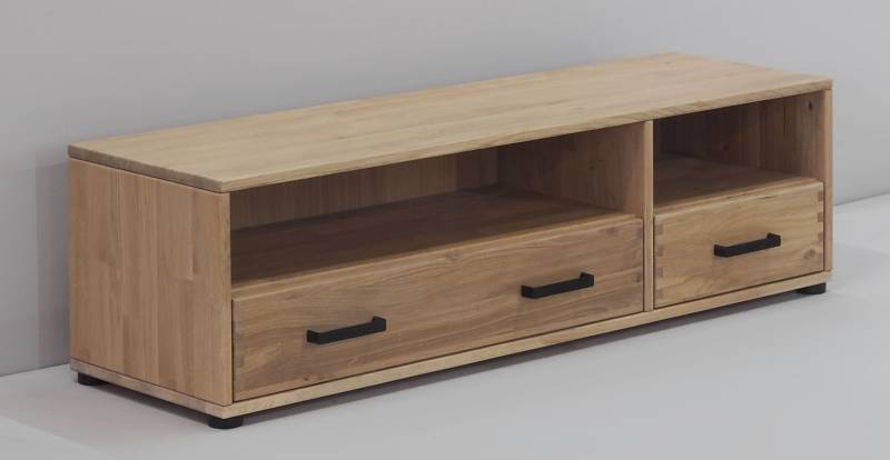 Massives Lowboard Mido 60193 in Wildeiche von massive-naturmoebel