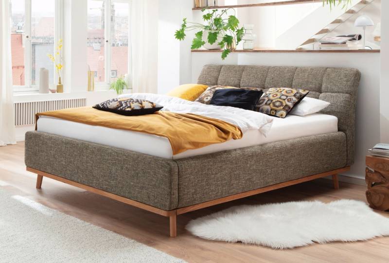 Polsterbett Mila mit aufklappbarem Bettkasten Polsterbett Mila mit aufklappbarem Bettkasten von massive-naturmoebel