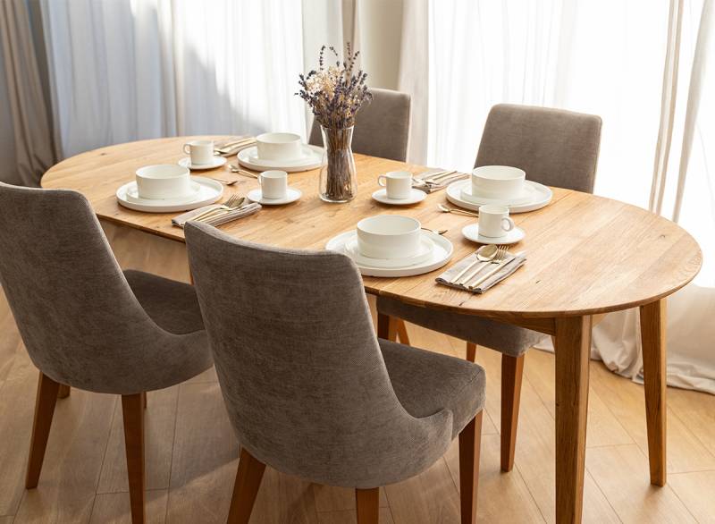 Runder Tisch Obello in Wildeiche massiv von massive-naturmoebel