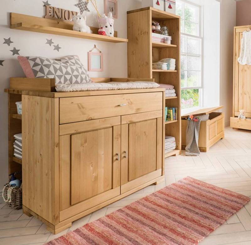 Wickelkommode VITA aus massivem Kiefernholz von massive-naturmoebel