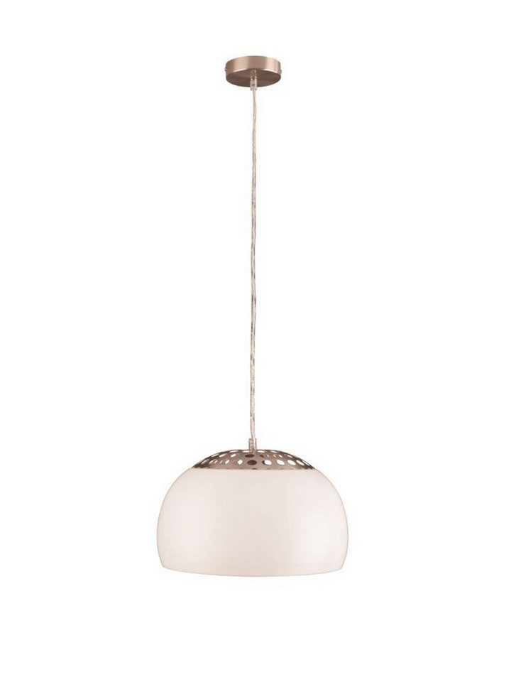 massive Hängeleuchte Pendelleuchte Ibsen 1x E27 LED geeignet Deckenlampe Metall Weiß Küche von massive