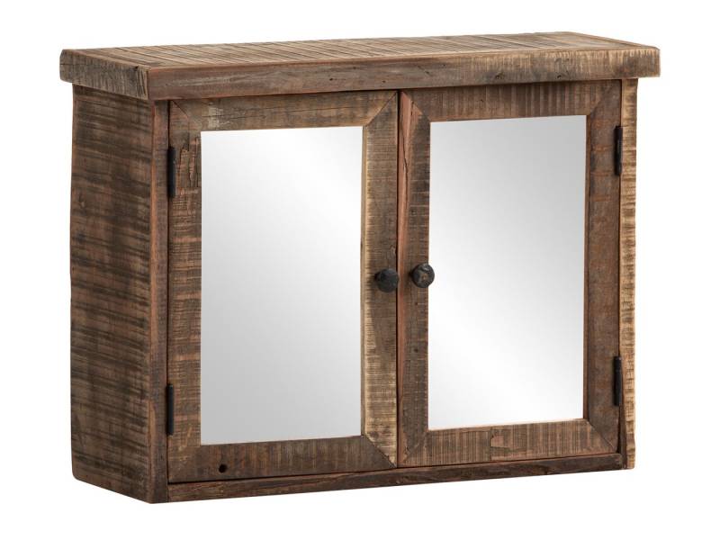 massivum Badezimmerspiegelschrank Sumatra, Chalet Style Altholz rustikal von massivum