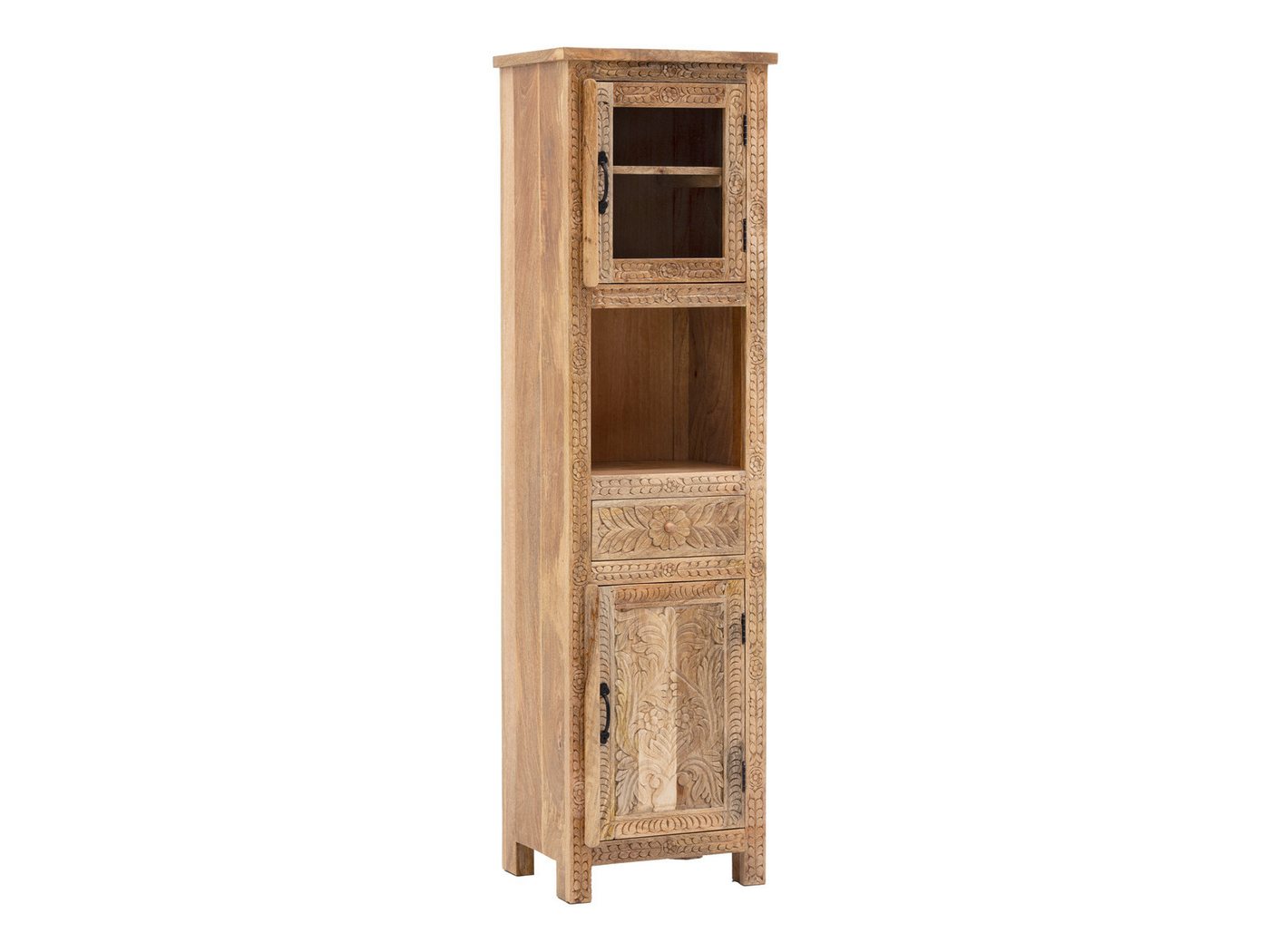 massivum Hochschrank Santa Cruz Badschrank Massivholz von massivum