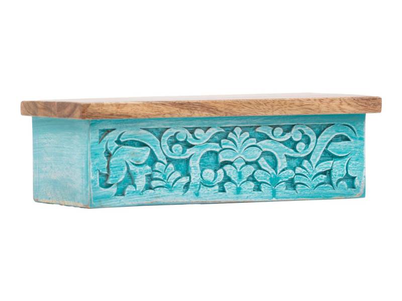 massivum Wandboard Santa Cruz 33cm Massivholz Mediterran blau massivum Wandboard Santa Cruz 33cm Massivholz Mediterran blau von massivum