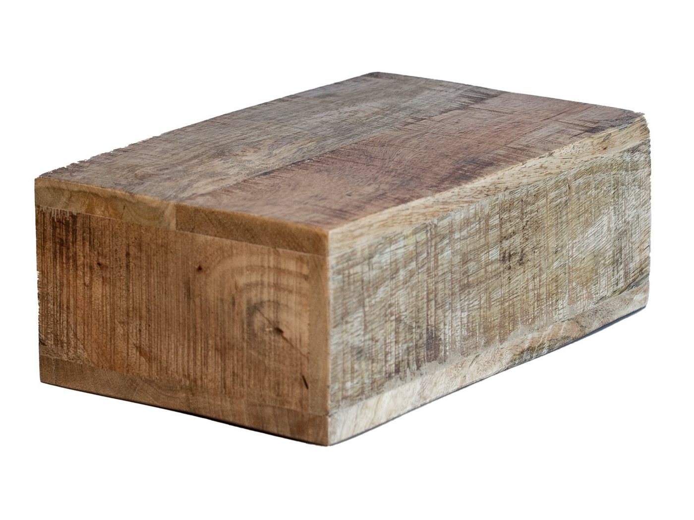 massivum Wanddekoobjekt mit Geheimfach aus Mangoholz (1 St) von massivum