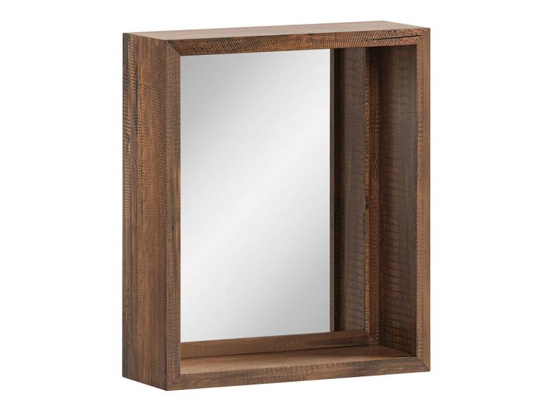massivum Wandspiegel Holz 56x65 Sydney Pinie Holzspiegel Flurspiegel Badspiegel (1-St) von massivum