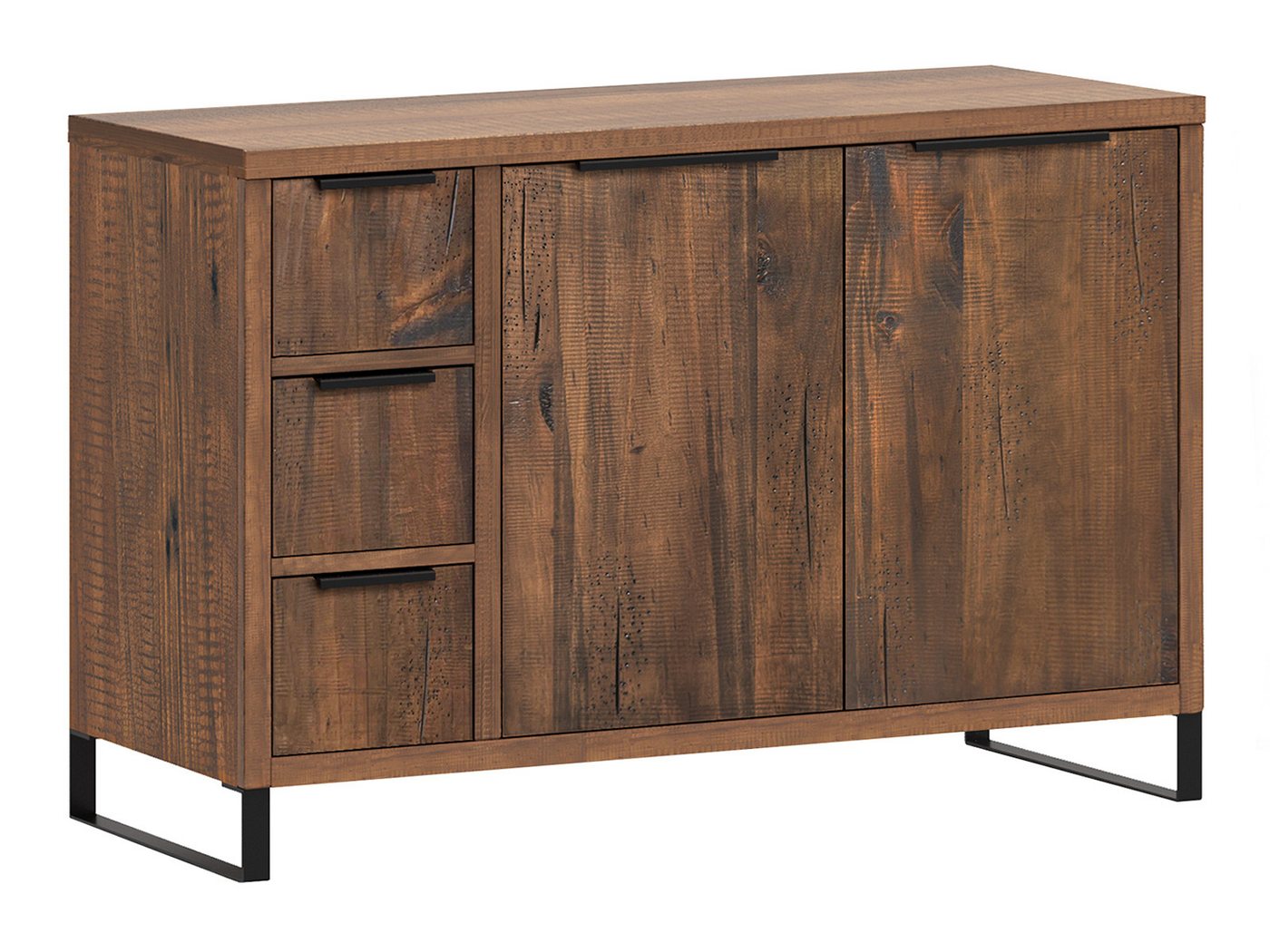 massivum Waschtisch Massivholz Pinie Sydney 105cm, Badmöbel (1-St) von massivum