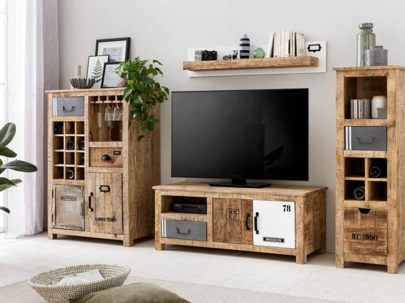 massivum Wohnwand Pune von massivum