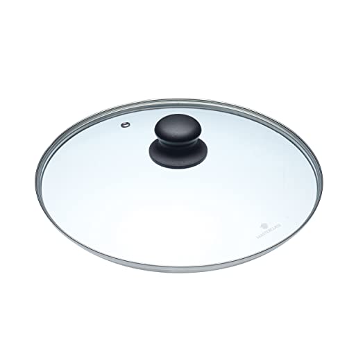 MasterClass-Topfdeckel aus Glas, passend für 28-cm-Kochtöpfe und -Bratpfannen, 28 cm von Master Class