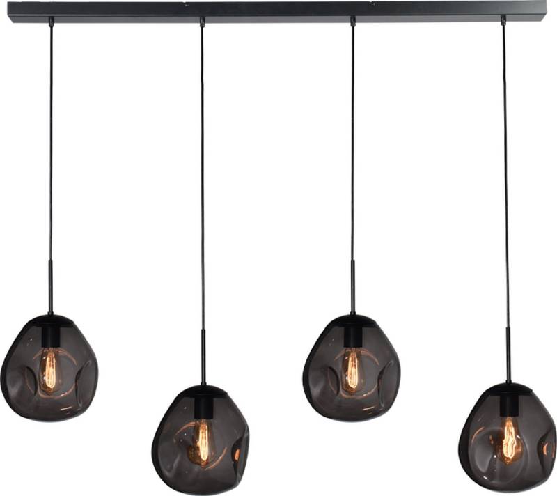 masterlight Pendelleuchte Hängelampe Hängeleuchte Lava 4-flammig Glas Grau 130x24cm, ohne Leuchtmittel, Lichtfarbe ist abhängig vom Leuchtmittel, exklusiv und handgefertigt masterlight Pendelleuchte Hängelampe Hängeleuchte Lava 4-flammig Glas Grau 130x24cm, ohne Leuchtmittel, Lichtfarbe ist abhängig vom Leuchtmittel, exklusiv und handgefertigt von masterlight