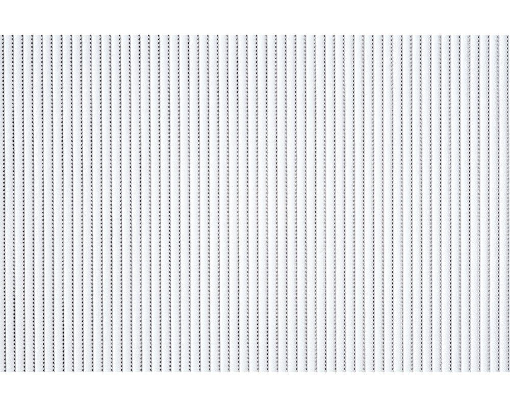 Badematte Bodenbelag NOVA SKY UNI Küche Polyester weiß 1 Stk 65x100 cm matches21 HOME & HOBBY, Höhe 5.5 mm, Kunststoff von matches21 HOME & HOBBY