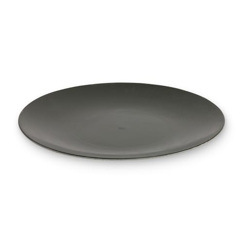 Deko-Teller 28 cm in schwarz marmoriert - Flacher Teller als Tischdeko Kerzenteller Deko-Teller 28 cm in schwarz marmoriert - Flacher Teller als Tischdeko Kerzenteller von matches21 HOME & HOBBY
