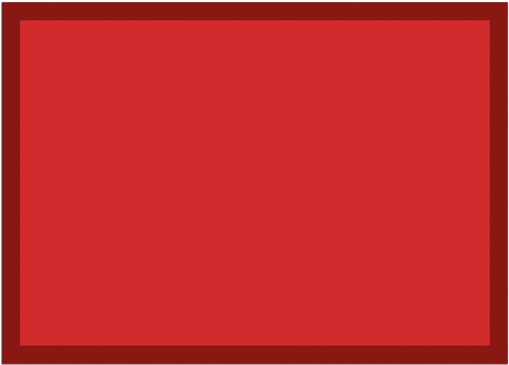 Läufer Türmatte Rot in 50x70 cm als Fussabtreter Sauberlaufmatte, matches21 HOME & HOBBY, rechteckig, Höhe: 5 mm, Rutschfester Türvorleger für innen als waschbare Schmutzfangmatte von matches21 HOME & HOBBY