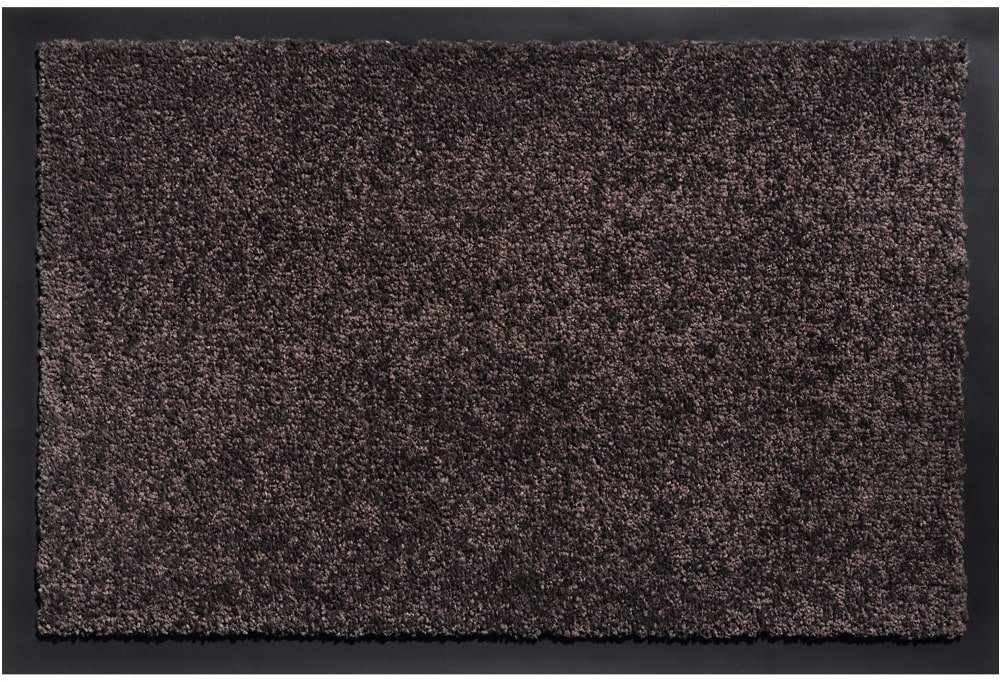matches21 HOME & HOBBY Fußmatte Große Schmutzfangmatte für innen braun in 60x80 cm, rechteckig, Höhe: 6 mm, Saugstarke Sauberlaufmatte als waschbarer Türmatte Fussabtreter von matches21 HOME & HOBBY