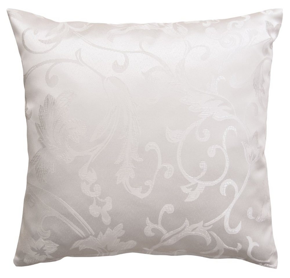 matches21 HOME & HOBBY Kissenbezüge Kissen-Bezug mit Reißverschluss moderne Ornamente perlmutt 50x50 cm, (1 Stück), Wohnzimmer Kissen-Hülle als Deko-Kissen Zier-Kissen Sofa-Kissen von matches21 HOME & HOBBY