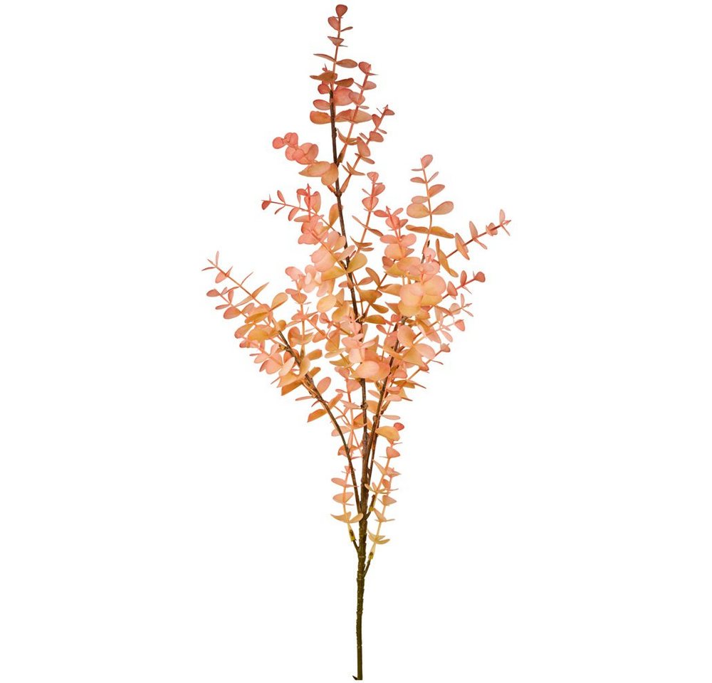 Kunstblume Eukalyptus Kunstpflanze Deko Naturdeko Länge 80 cm rosa Eukalyptus, matches21 HOME & HOBBY, Höhe 80 cm von matches21 HOME & HOBBY