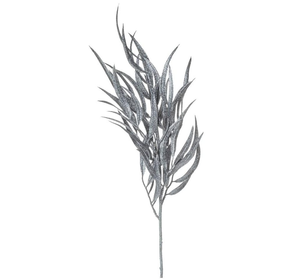 Kunstblume Eukalyptus Kunstzweig Zweige längliche Blätter 50 cm silber Eukalyptus, matches21 HOME & HOBBY, Höhe 50 cm von matches21 HOME & HOBBY