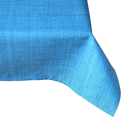 Outdoor Tischdecke recht-eckig 130x160 cm in türkis blau meliert - Modernes Tisch-Tuch als wetterfeste Garten-Tischdecke - Abwaschbare Außenbereich Abdeckung als große Garten-Tische Camping Tisch-Deko Outdoor Tischdecke recht-eckig 130x160 cm in türkis blau meliert - Modernes Tisch-Tuch als wetterfeste Garten-Tischdecke - Abwaschbare Außenbereich Abdeckung als große Garten-Tische Camping Tisch-Deko von matches21 HOME & HOBBY