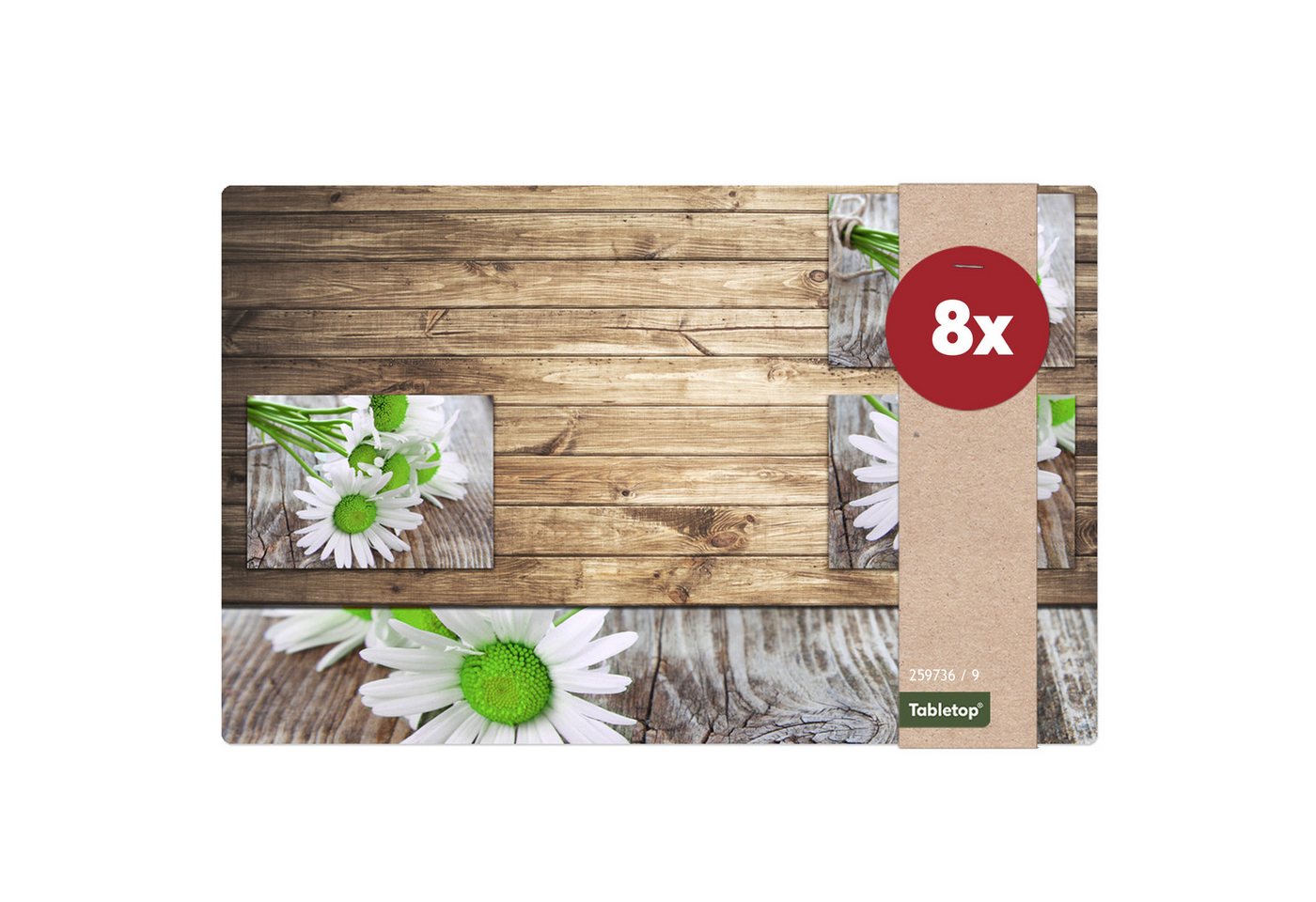matches21 HOME & HOBBY Platzset Tischset Margeriten Blumen 8er Tischunterlage Tischdeko, (8-St), modernes Esstisch Platzdeckchen als abwaschbarer Tischuntersetzer matches21 HOME & HOBBY Platzset Tischset Margeriten Blumen 8er Tischunterlage Tischdeko, (8-St), modernes Esstisch Platzdeckchen als abwaschbarer Tischuntersetzer von matches21 HOME & HOBBY
