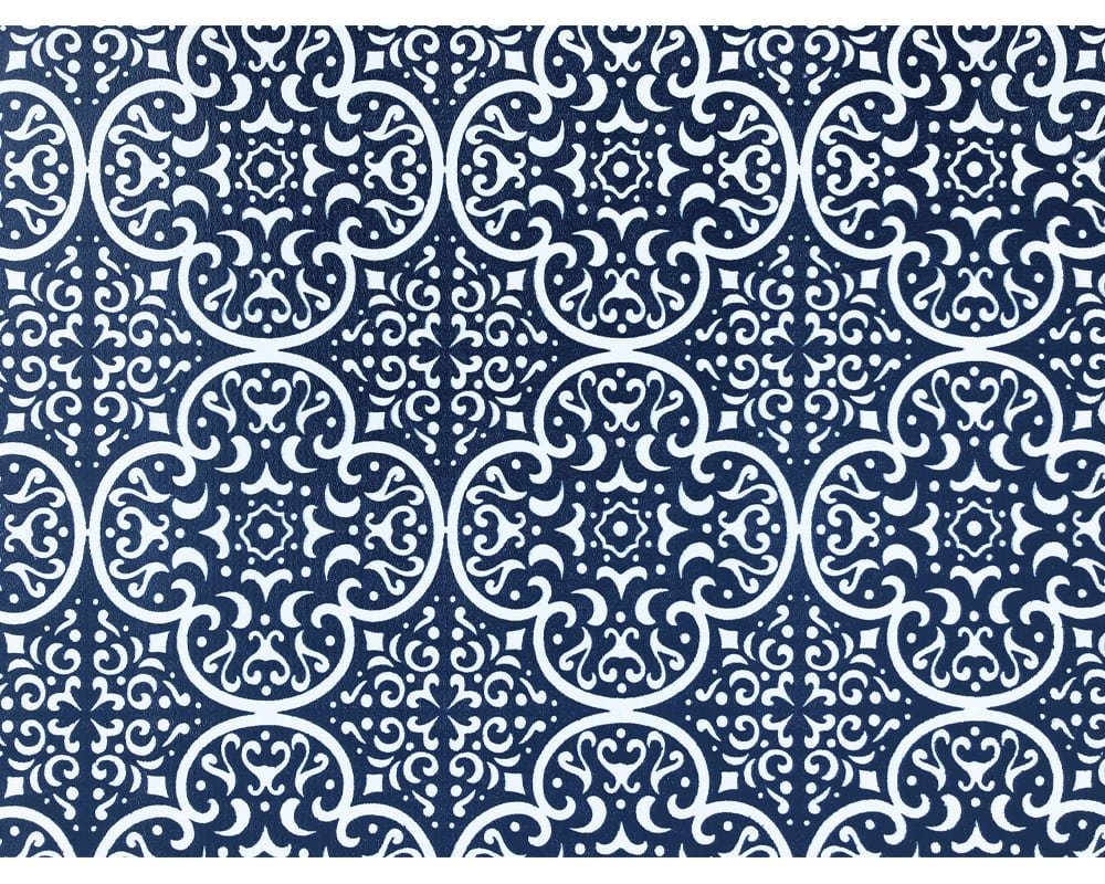 matches21 HOME & HOBBY Läufer Weichschaum Boden-Matte als Flur Teppich-Läufer blau, rechteckig, Höhe: 2.2 mm, 65 x 100 cm Polyester Antirutsch-Matte Textil-Optik Küchenläufer von matches21 HOME & HOBBY