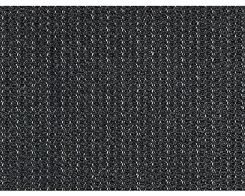 matches21 Antirutschmatte Rutschhemmende Unterlage waschbar & zuschneidbar Polyester einfarbig schwarz 30x150 cm von matches21 HOME & HOBBY