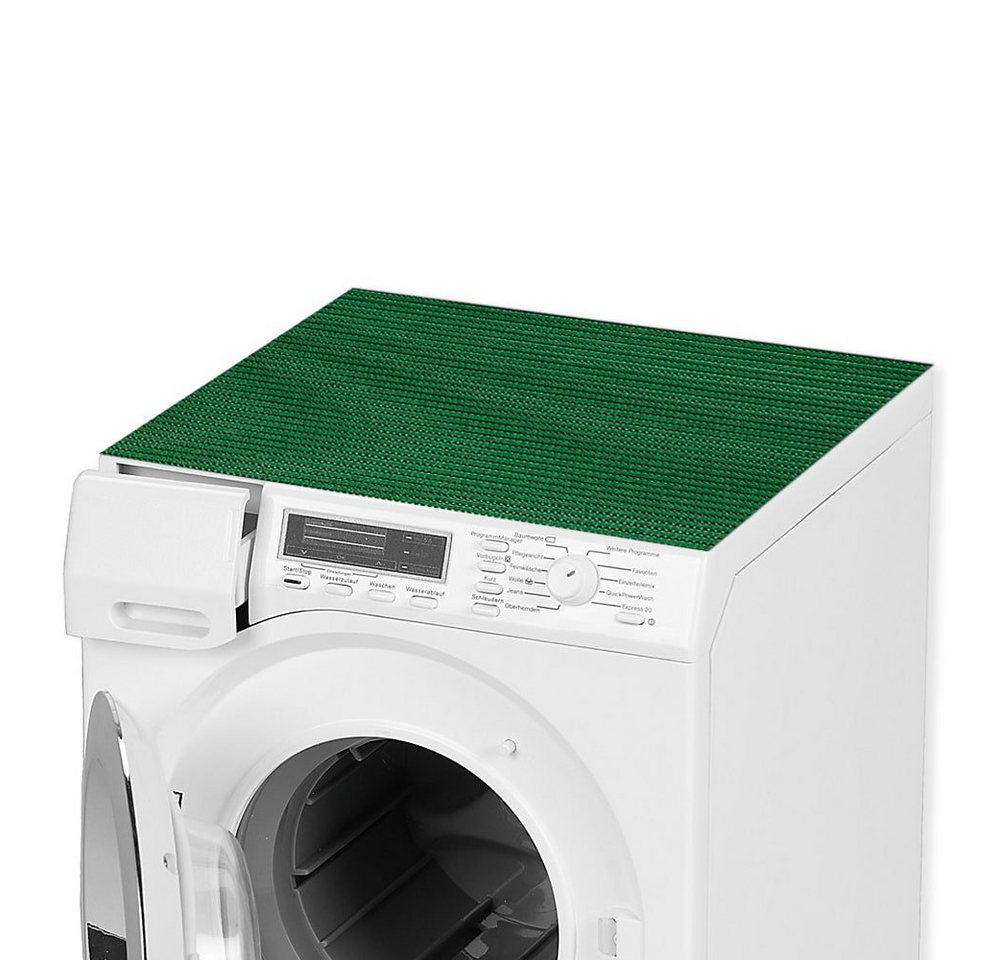 matches21 HOME & HOBBY Antirutschmatte Waschmaschinenauflage rutschfest grün 65 x 60 cm, Waschmaschinenabdeckung als Abdeckung für Waschmaschine und Trockner von matches21 HOME & HOBBY