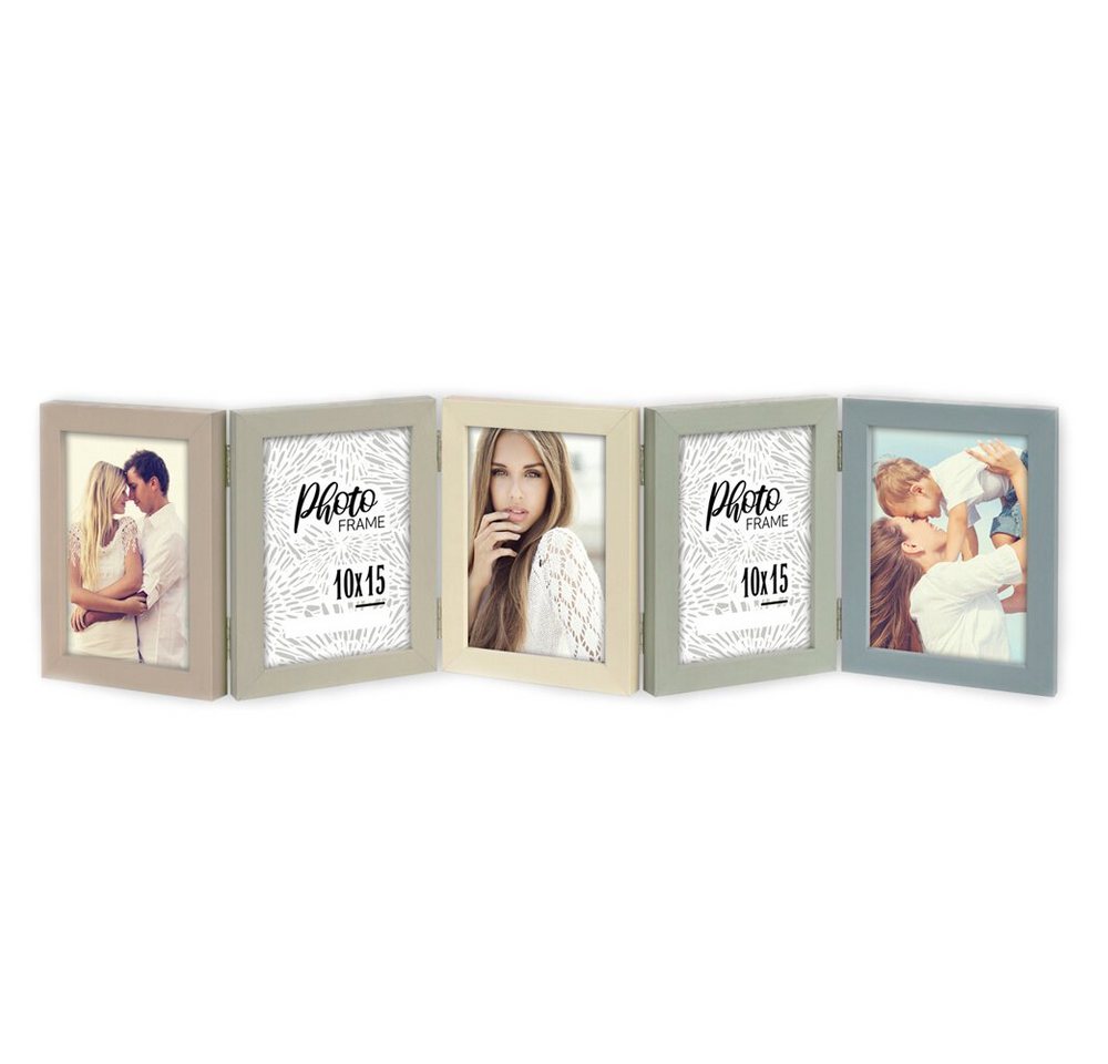 matches21 HOME & HOBBY Bilderrahmen Klapprahmen Holz Bilderrahmen rechteckig mehrfarbig für 10x15 cm, Wand-Deko Fotorahmen im Hochformat zum Stellen matches21 HOME & HOBBY Bilderrahmen Klapprahmen Holz Bilderrahmen rechteckig mehrfarbig für 10x15 cm, Wand-Deko Fotorahmen im Hochformat zum Stellen von matches21 HOME & HOBBY