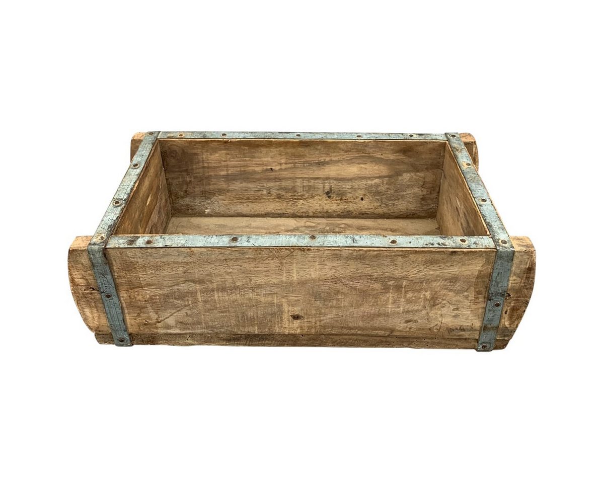 matches21 HOME & HOBBY Blumentopf Vintage Ziegelform Holz 32 cm (1 St) von matches21 HOME & HOBBY