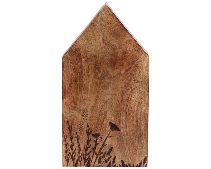 matches21 HOME & HOBBY Dekofigur Dekofigur Haus Holz 25 cm (1 St) von matches21 HOME & HOBBY