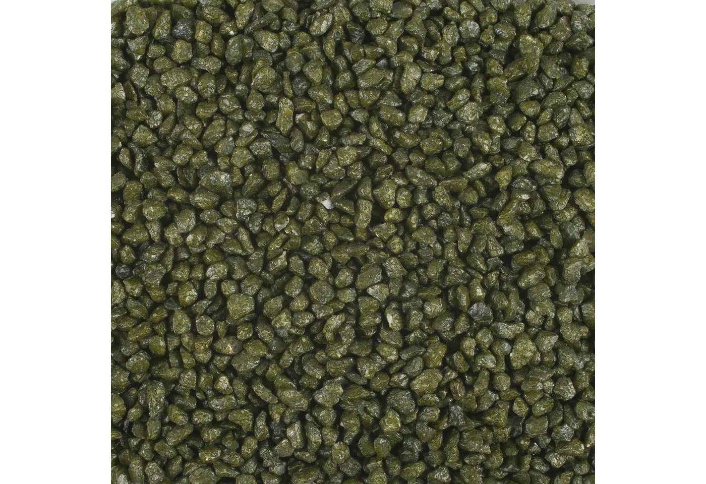matches21 HOME & HOBBY Dekosand Deko-Granulat oliv-grün Ø 2 - 3 mm als Gläser, Vasen Streudeko (1-St) von matches21 HOME & HOBBY