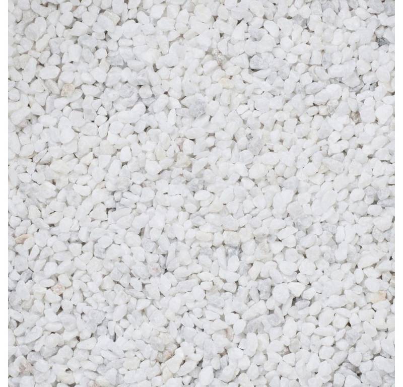 matches21 HOME & HOBBY Dekosand Deko-Granulat weiß in Ø 2 - 3 mm als Gläser, Vasen Streudeko (1-St), 5 kg grober Deko-Sand aus bunten Steinchen von matches21 HOME & HOBBY