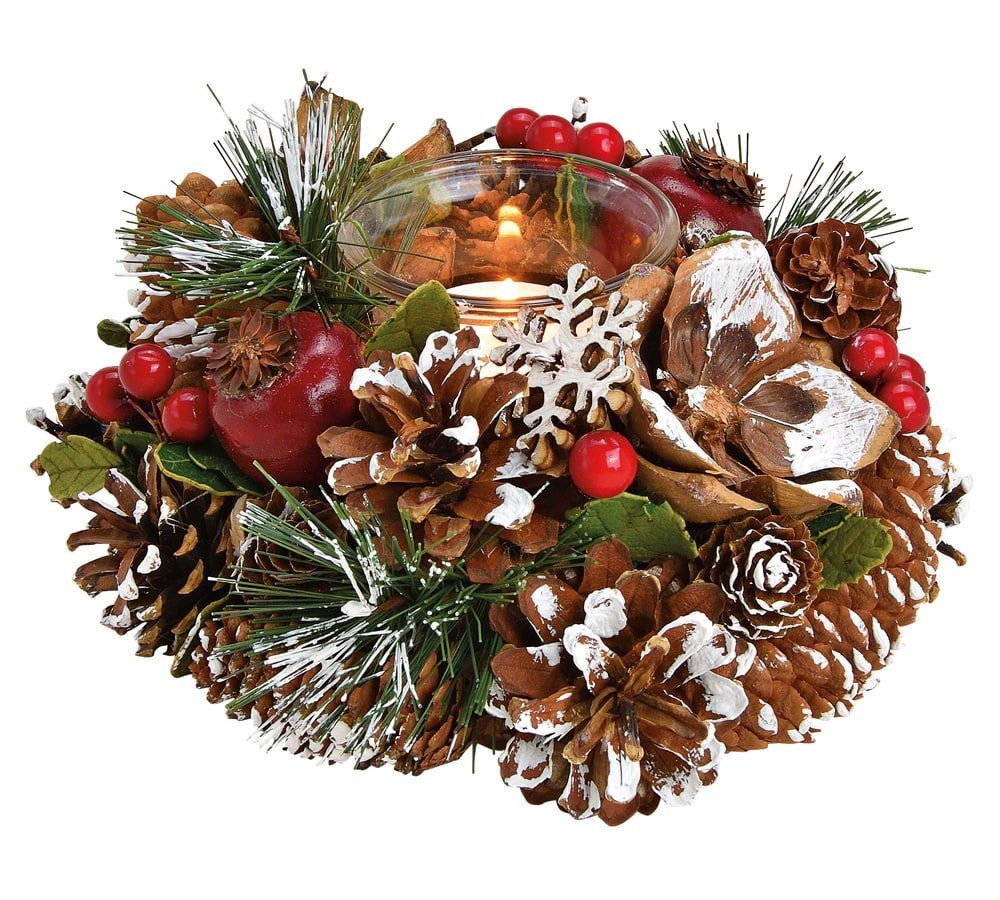 matches21 HOME & HOBBY Kerzenhalter Windlicht Weihnachten bunt Glas Holz Kunststoff Ø 18x8 cm (1 St) matches21 HOME & HOBBY Kerzenhalter Windlicht Weihnachten bunt Glas Holz Kunststoff Ø 18x8 cm (1 St) von matches21 HOME & HOBBY