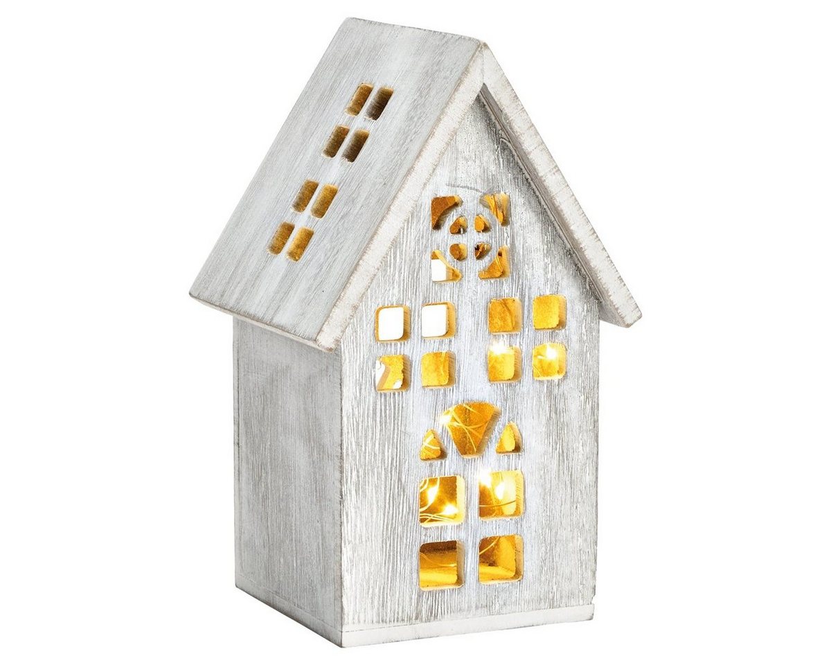 matches21 HOME & HOBBY Kerzenhalter Windlicht Lichterhaus Deko Teelicht Holz 12x22 cm von matches21 HOME & HOBBY