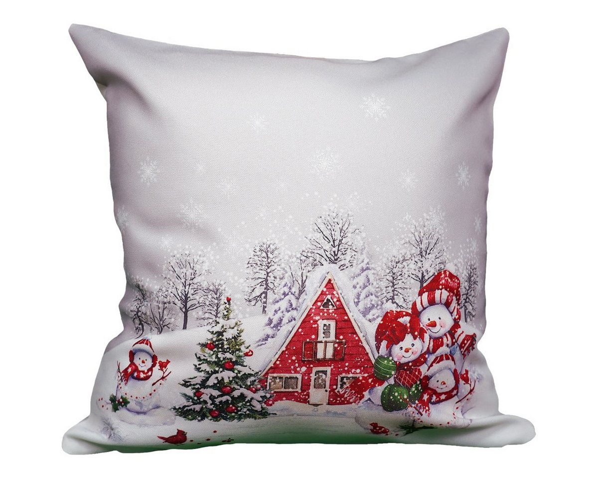 matches21 HOME & HOBBY Kissenbezüge Kissenhülle JUNA 40x40 cm Polyester mit Reißverschluss, (1 Stück), Kissenhülle bedruckt für Wohnzimmer & Schlafzimmer von matches21 HOME & HOBBY