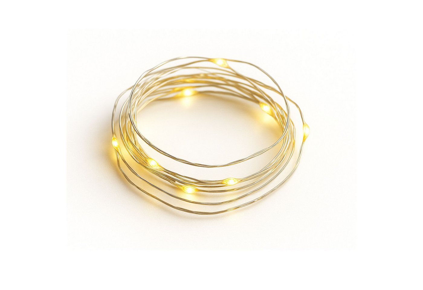 matches21 HOME & HOBBY LED-Lichterkette Mini Lichterkette 1 m, 20 LED Timer Batterie warmweiß innen, 20-flammig, Micro Draht Beleuchtung Indoor Leuchtdeko von matches21 HOME & HOBBY