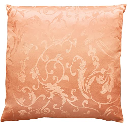 matches21 Kissenbezug Kissenhülle Heimtextilien Jacquard Ornamente Muster gewebt 1 STK 40x40 cm lachs orange Polyester matches21 Kissenbezug Kissenhülle Heimtextilien Jacquard Ornamente Muster gewebt 1 STK 40x40 cm lachs orange Polyester von matches21 HOME & HOBBY