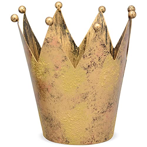 matches21 Krone Dekoaufsteller Windlicht Dekokrone Aufsteller Golddeko Wohndekoration Metall gold 1 Stk Ø 13x13 cm matches21 Krone Dekoaufsteller Windlicht Dekokrone Aufsteller Golddeko Wohndekoration Metall gold 1 Stk Ø 13x13 cm von matches21 HOME & HOBBY