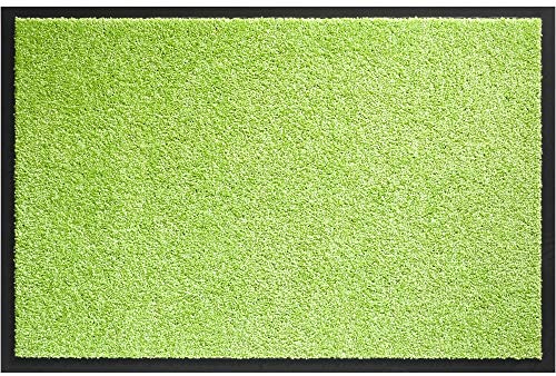 matches21 HOME & HOBBY Schmutzfangmatte als saugstarke Innen Fußmatte Hell-grün - Waschbarer Fußabtreter als robuste Sauberlaufmatte 60x80 cm - Antirutsch Türmatte für Eingangsbereich, Haustür, Flur matches21 HOME & HOBBY Schmutzfangmatte als saugstarke Innen Fußmatte Hell-grün - Waschbarer Fußabtreter als robuste Sauberlaufmatte 60x80 cm - Antirutsch Türmatte für Eingangsbereich, Haustür, Flur von matches21 HOME & HOBBY