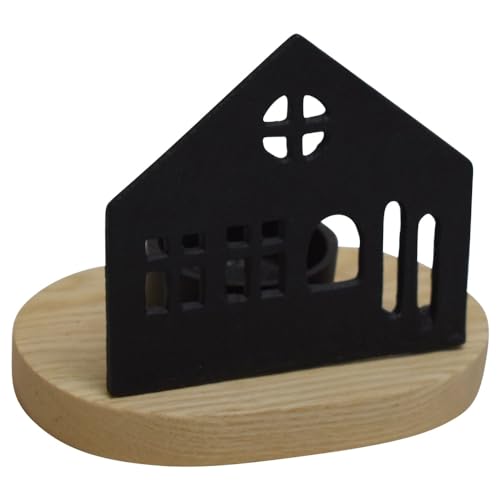 matches21 Schönes Deko Haus für Teelichter in schwarz - Lichthaus aus Metall in Skandinavischer Optik - Teelichthalter Häuschen als Wohnzimmer oder Weihnachtsdeko in 12 x 10 cm matches21 Schönes Deko Haus für Teelichter in schwarz - Lichthaus aus Metall in Skandinavischer Optik - Teelichthalter Häuschen als Wohnzimmer oder Weihnachtsdeko in 12 x 10 cm von matches21 HOME & HOBBY