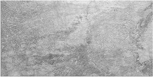 matches21 HOME & HOBBY Teppich Läufer Stein-Optik Beton grau als Küchenteppich - Rutschfester Küchenläufer in 60x120 cm als Flur Brücke - Waschbarer Teppichläufer für Küche, Schlafzimmer, Wohnzimmer von matches21 HOME & HOBBY