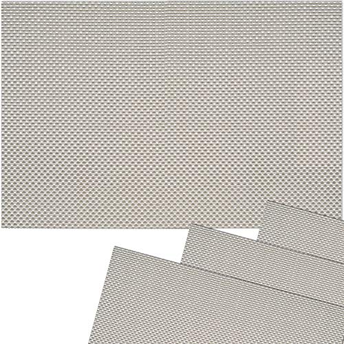 matches21 Tischset Platzset ELEGANCE edle Platzmatten 4er Set weiß gewebt aus Kunststoff 45x30 cm/abwaschbar/erhältlich in vielen aufregenden Farben Platzdeckchen vom Tischwäsche Spezialist matches21 Tischset Platzset ELEGANCE edle Platzmatten 4er Set weiß gewebt aus Kunststoff 45x30 cm/abwaschbar/erhältlich in vielen aufregenden Farben Platzdeckchen vom Tischwäsche Spezialist von matches21 HOME & HOBBY