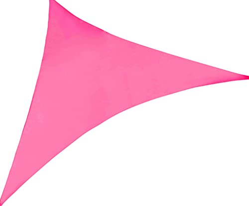 Sonnensegel Dreieck in versch. Farben & Größen - Sonnenschutz Sichtschutz 5 m x 5 m x 5 m rosa von matrasa