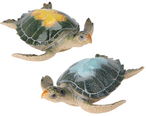 matrasa 2er Set Deko Schildkröten aus Polyresin - Schildkröte Wasserschildkröte ca. 35 x 29 x 10 cm matrasa 2er Set Deko Schildkröten aus Polyresin - Schildkröte Wasserschildkröte ca. 35 x 29 x 10 cm von matrasa