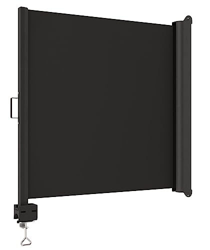 matrasa Balkonmarkise UP - Seitenmarkise für Balkone - Sichtschutz & Sonnenschutz 80x200cm Anthrazit von matrasa