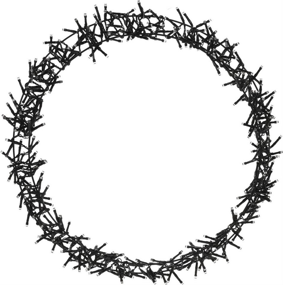 matrasa LED Dekoobjekt Kranz - Lichterring zum Hängen Weihnachtsbeleuchtung Dekoring, LED fest verbaut, Extra Warmweiß, Ø: 58 cm, für innen & außen matrasa LED Dekoobjekt Kranz - Lichterring zum Hängen Weihnachtsbeleuchtung Dekoring, LED fest verbaut, Extra Warmweiß, Ø: 58 cm, für innen & außen von matrasa