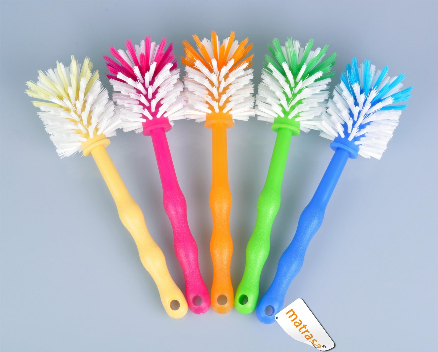 matrasa Reinigungsbürste Spülbürste mit Nylonborsten passend für Thermomix, Thermomix, Tassen, (5-tlg) von matrasa